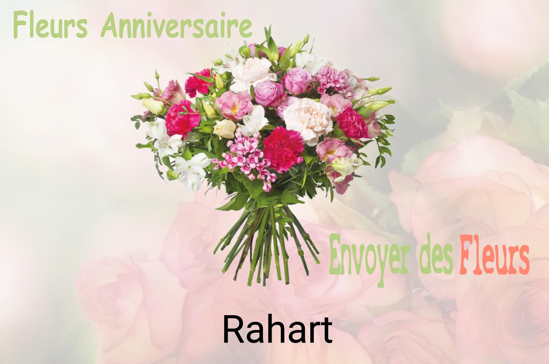 Bouquet de fleurs d’anniversaire livré à Rahart